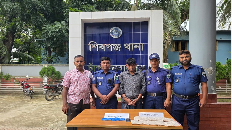চাঁপাইনবাবগঞ্জে ৩১ লক্ষ টাকার মাদকসহ গ্রেপ্তার ১